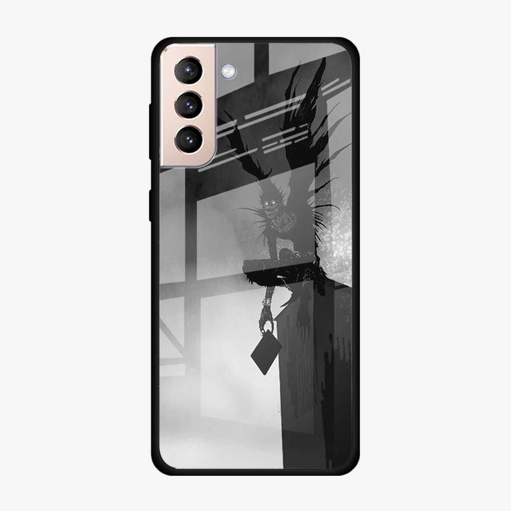 Anime DN Death Note Tempered Glass Shell Cover Phone Case
