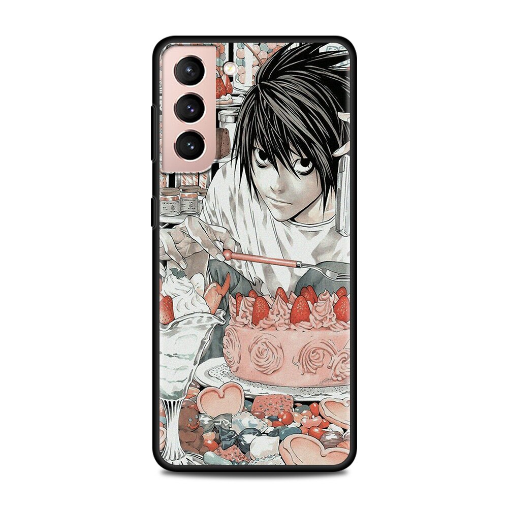 Anime DN Death Note Ryuk Bumper Shell Cover Silicone Phone Case