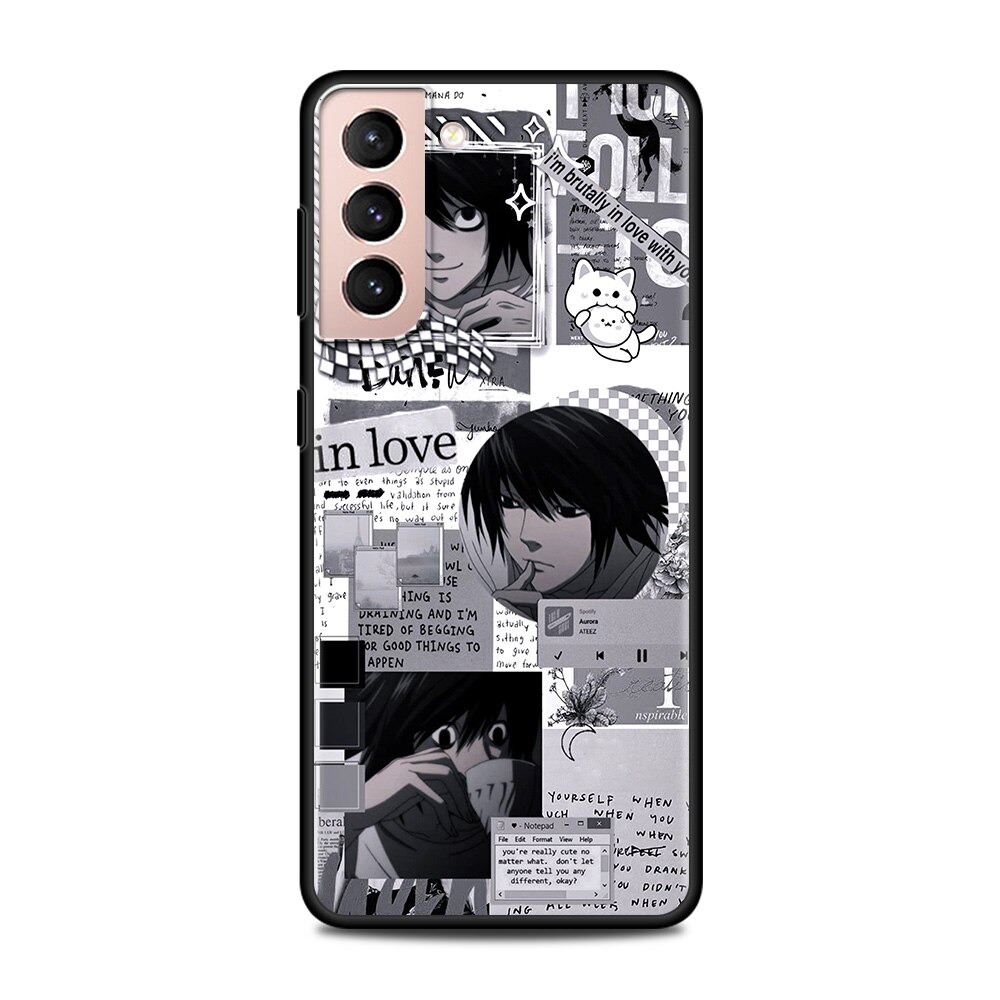 Anime DN Death Note Ryuk Bumper Shell Cover Silicone Phone Case