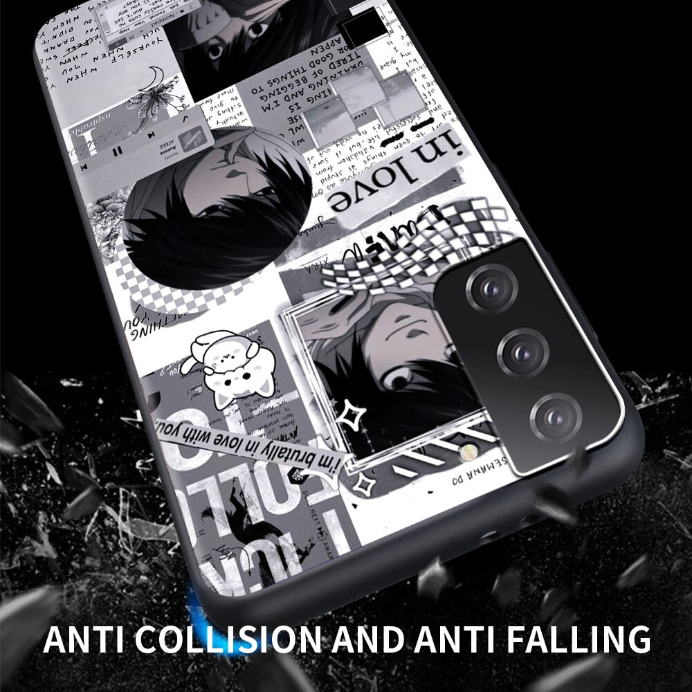 Anime DN Death Note Ryuk Bumper Shell Cover Silicone Phone Case