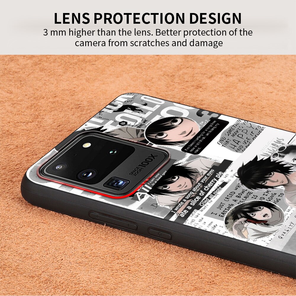 Anime DN Death Note Ryuk Bumper Shell Cover Silicone Phone Case