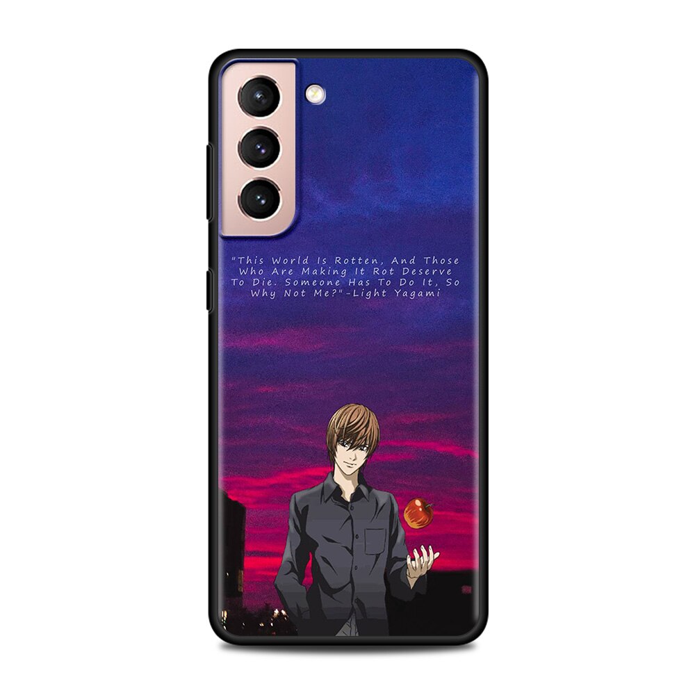 Anime DN Death Note Ryuk Bumper Shell Cover Silicone Phone Case