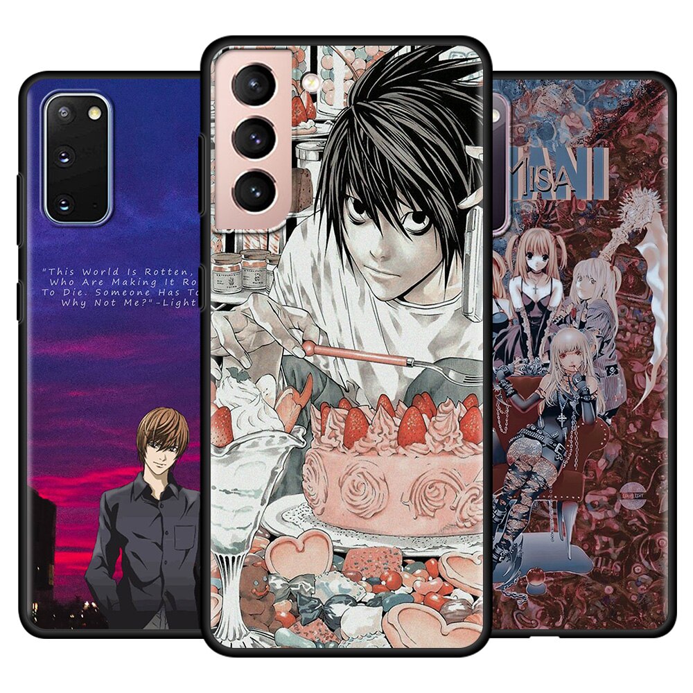 Anime DN Death Note Ryuk Bumper Shell Cover Silicone Phone Case
