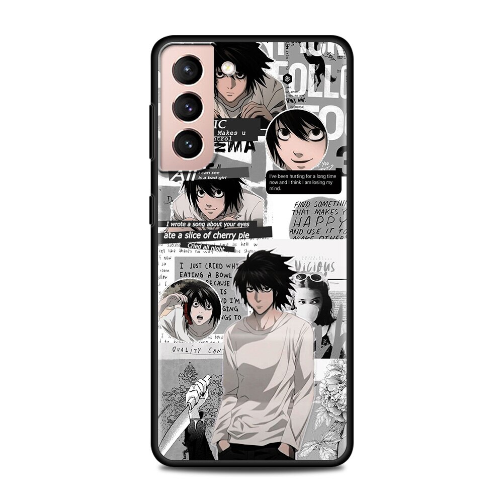 Anime DN Death Note Ryuk Bumper Shell Cover Silicone Phone Case