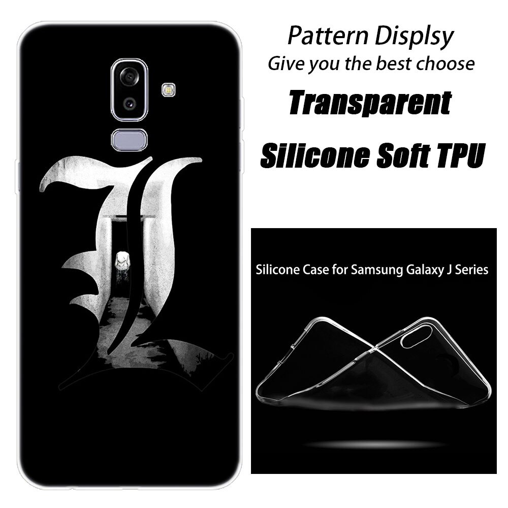 Anime DN Death Note L Lawliet Silicone Case Anime DN Death Note L Lawliet Silicone Case