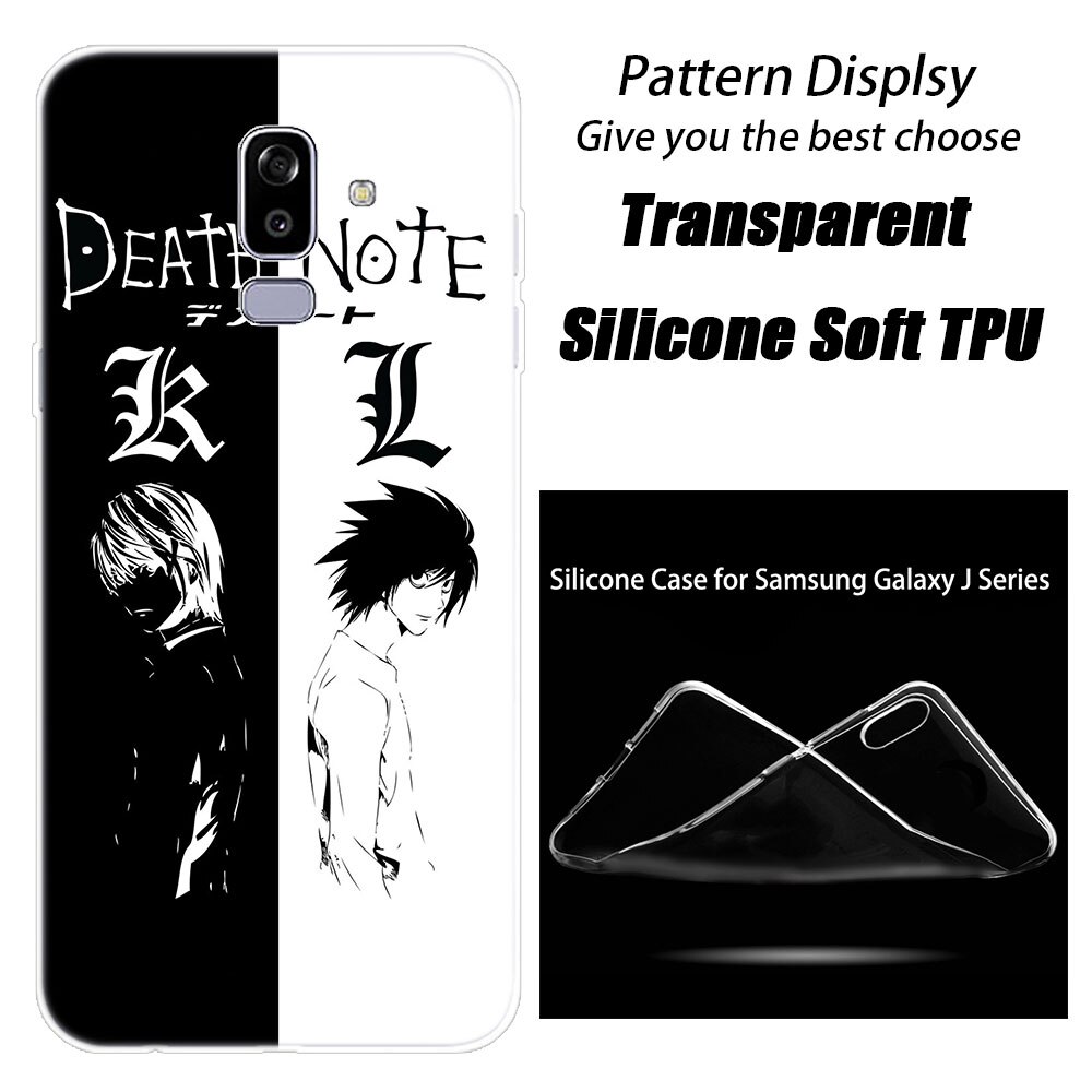 Anime DN Death Note L Lawliet Silicone Case Anime DN Death Note L Lawliet Silicone Case