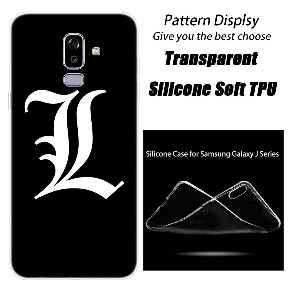 Anime DN Death Note L Lawliet Silicone Case Anime DN Death Note L Lawliet Silicone Case