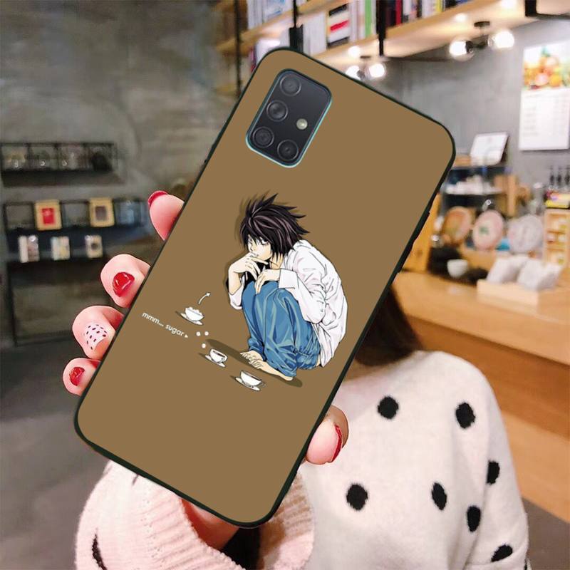 Anime DN Death Note Lawliet Phone Case For Samsung Galaxy