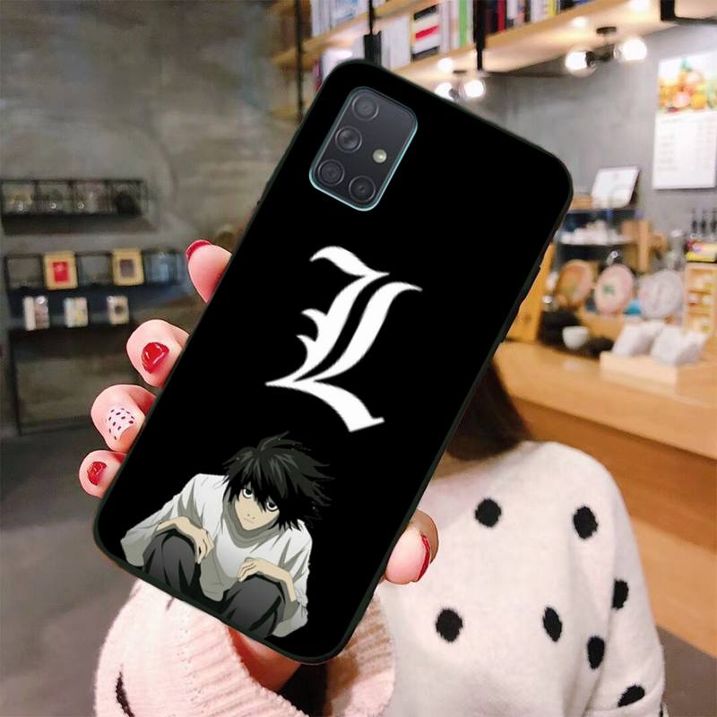 Anime DN Death Note Lawliet Phone Case For Samsung Galaxy