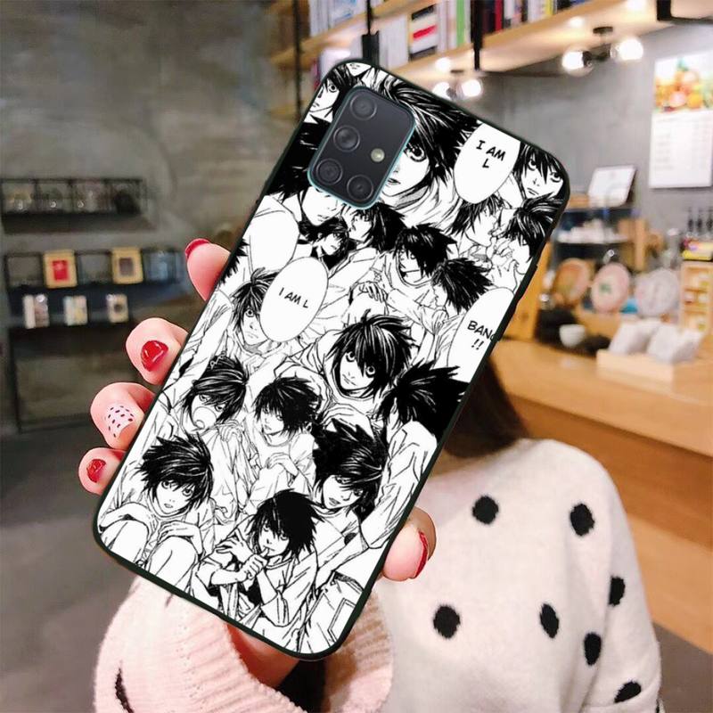 Anime DN Death Note Lawliet Phone Case For Samsung Galaxy