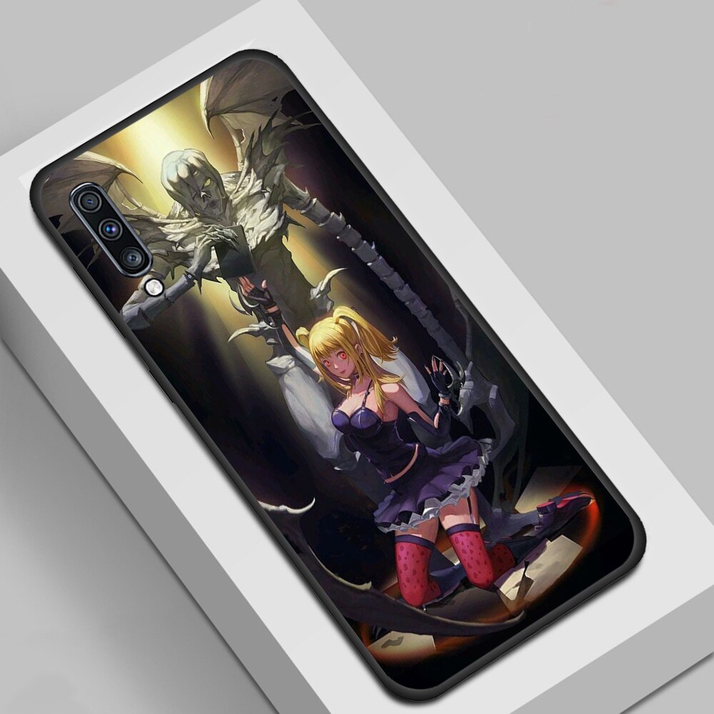 Anime DN Death Note Silicone Phone Case For Samsung Anime DN Death Note Silicone Phone Case For Samsung