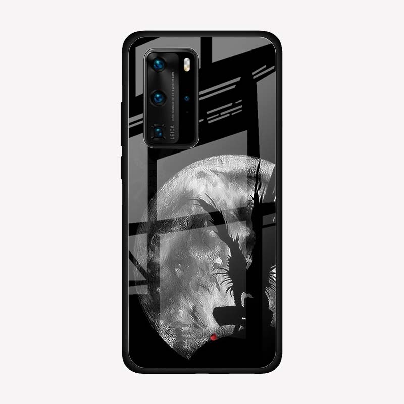 Phone Case for Huawei P20 P30 Lite P40 Pro+ P30 Pro P40 Lite P Smart 2021 Glass Cover Death Note Phone Case for Huawei P20 P30 Lite P40 Pro+ P30 Pro P40 Lite P Smart 2021 Glass Cover Death Note