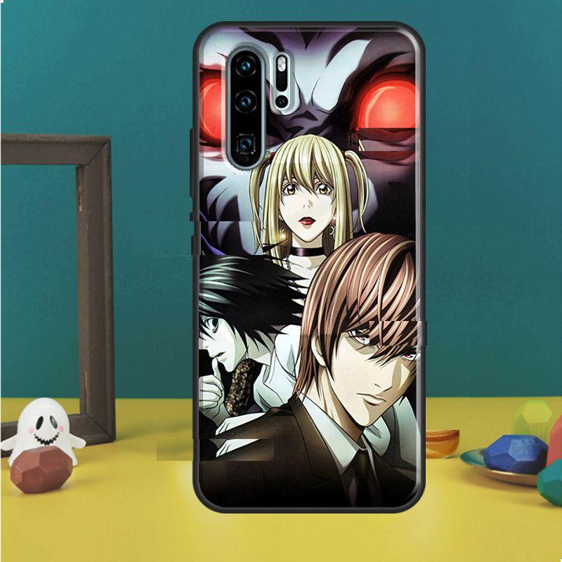 Kira Yagami Light Anime DN Death Note For Huawei P30 Pro P40 P20 Lite P Smart Z 2021 Nova 5T Case For Honor 8X 9X 9S 10 X Lite Kira Yagami Light Anime DN Death Note For Huawei P30 Pro P40 P20 Lite P Smart Z 2021 Nova 5T Case For Honor 8X 9X 9S 10 X Lite