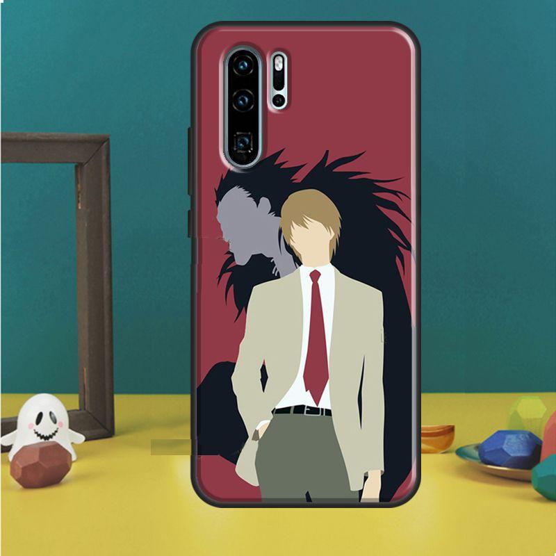 Kira Yagami Light Anime DN Death Note For Huawei P30 Pro P40 P20 Lite P Smart Z 2021 Nova 5T Case For Honor 8X 9X 9S 10 X Lite Kira Yagami Light Anime DN Death Note For Huawei P30 Pro P40 P20 Lite P Smart Z 2021 Nova 5T Case For Honor 8X 9X 9S 10 X Lite