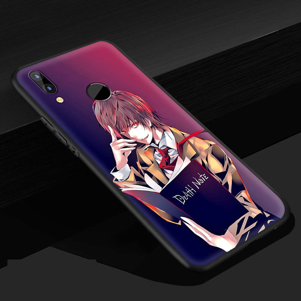 Manga Anime DN Death Note Ryuk Phone Case For Huawei P30 Lite P Smart Z 2019 2021 P40 Lite E P20 P10 Pro 2020 Black Shell Cover Manga Anime DN Death Note Ryuk Phone Case For Huawei P30 Lite P Smart Z 2019 2021 P40 Lite E P20 P10 Pro 2020 Black Shell Cover