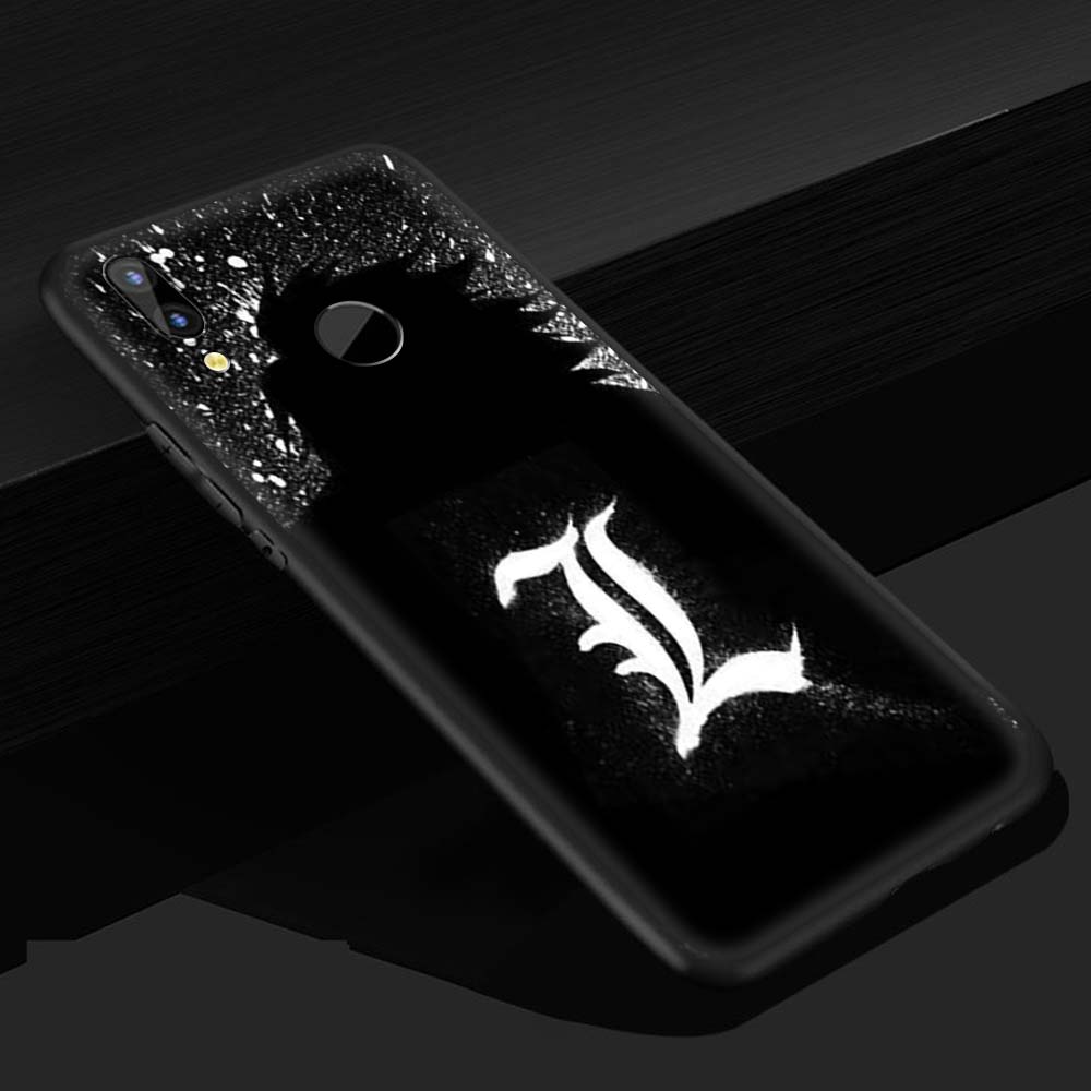 Manga Anime DN Death Note Ryuk Phone Case For Huawei P30 Lite P Smart Z 2019 2021 P40 Lite E P20 P10 Pro 2020 Black Shell Cover Manga Anime DN Death Note Ryuk Phone Case For Huawei P30 Lite P Smart Z 2019 2021 P40 Lite E P20 P10 Pro 2020 Black Shell Cover