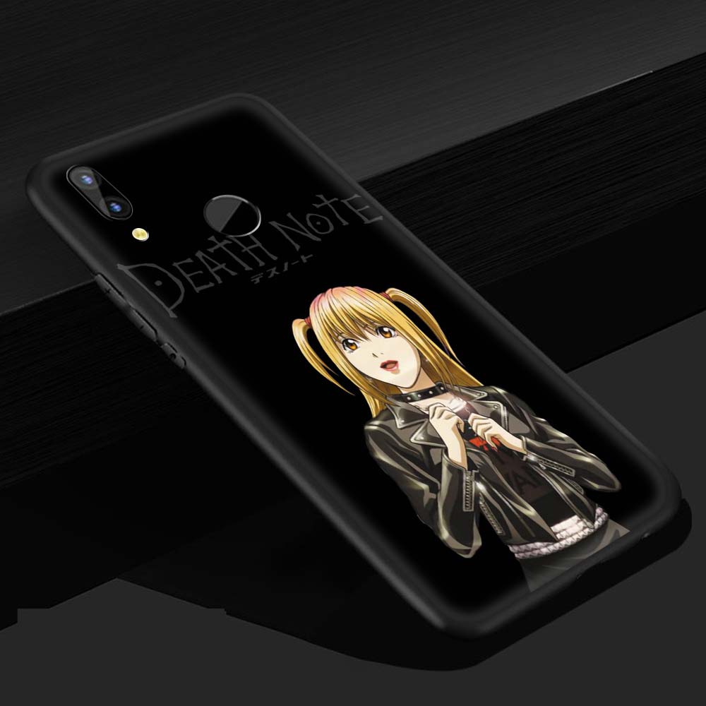 Manga Anime DN Death Note Ryuk Phone Case For Huawei P30 Lite P Smart Z 2019 2021 P40 Lite E P20 P10 Pro 2020 Black Shell Cover Manga Anime DN Death Note Ryuk Phone Case For Huawei P30 Lite P Smart Z 2019 2021 P40 Lite E P20 P10 Pro 2020 Black Shell Cover