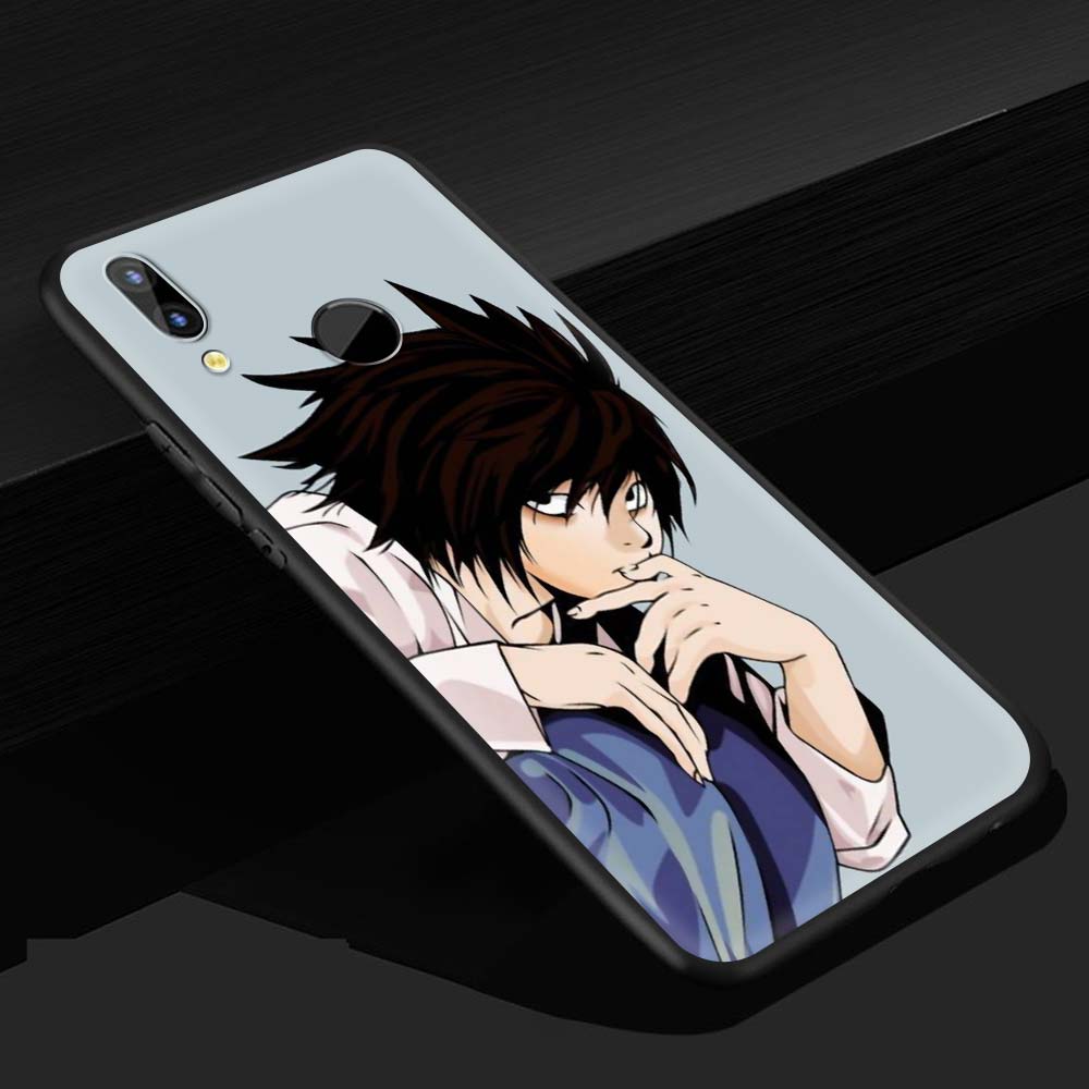 Manga Anime DN Death Note Ryuk Phone Case For Huawei P30 Lite P Smart Z 2019 2021 P40 Lite E P20 P10 Pro 2020 Black Shell Cover Manga Anime DN Death Note Ryuk Phone Case For Huawei P30 Lite P Smart Z 2019 2021 P40 Lite E P20 P10 Pro 2020 Black Shell Cover