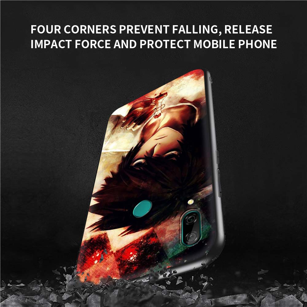 Manga Anime DN Death Note Ryuk Phone Case For Huawei P30 Lite P Smart Z 2019 2021 P40 Lite E P20 P10 Pro 2020 Black Shell Cover Manga Anime DN Death Note Ryuk Phone Case For Huawei P30 Lite P Smart Z 2019 2021 P40 Lite E P20 P10 Pro 2020 Black Shell Cover