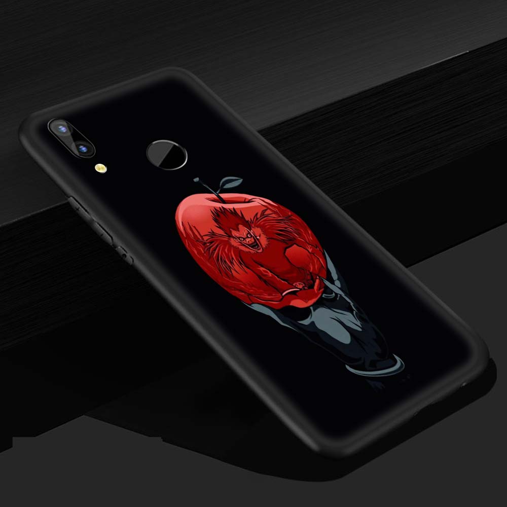 Manga Anime DN Death Note Ryuk Phone Case For Huawei P30 Lite P Smart Z 2019 2021 P40 Lite E P20 P10 Pro 2020 Black Shell Cover Manga Anime DN Death Note Ryuk Phone Case For Huawei P30 Lite P Smart Z 2019 2021 P40 Lite E P20 P10 Pro 2020 Black Shell Cover