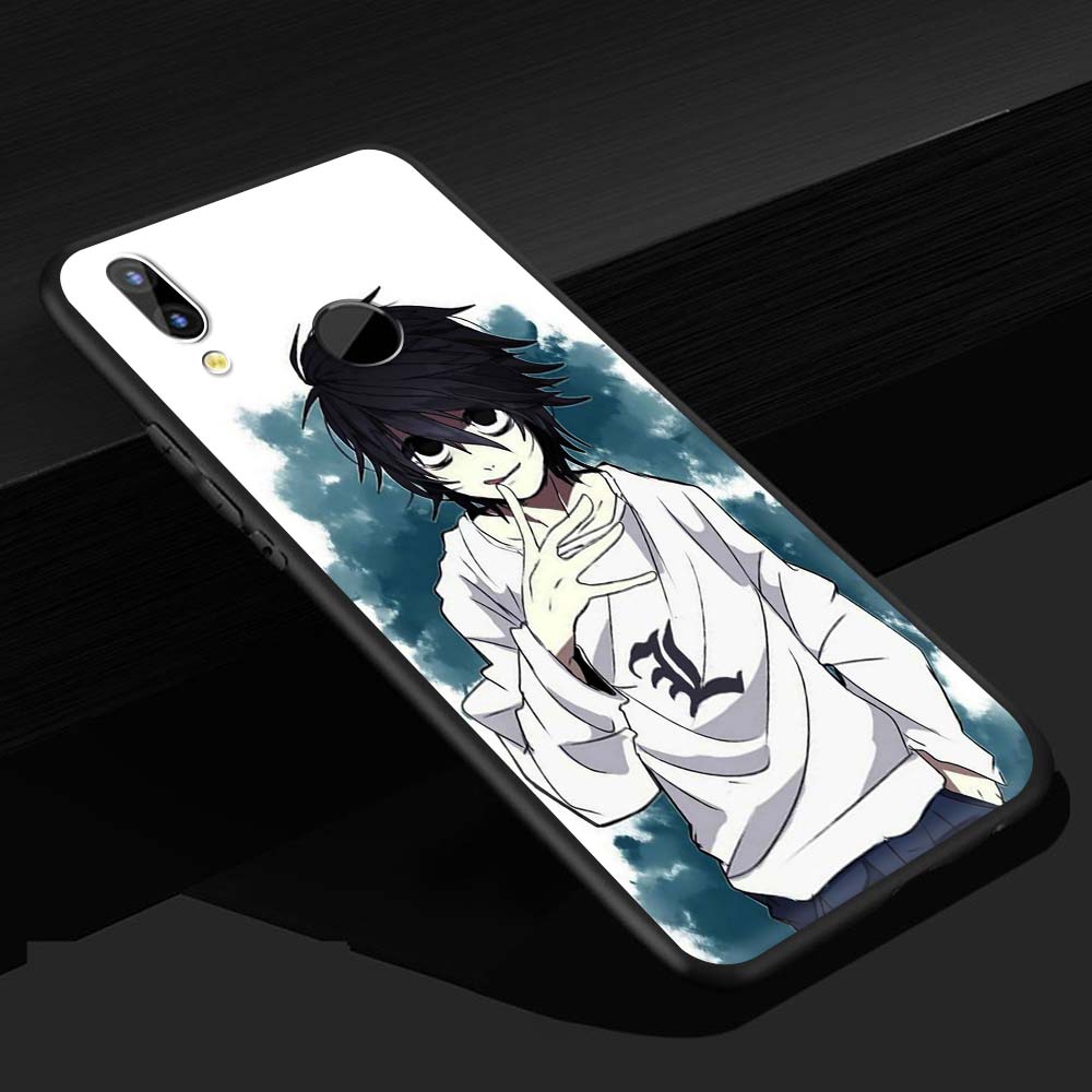 Manga Anime DN Death Note Ryuk Phone Case For Huawei P30 Lite P Smart Z 2019 2021 P40 Lite E P20 P10 Pro 2020 Black Shell Cover Manga Anime DN Death Note Ryuk Phone Case For Huawei P30 Lite P Smart Z 2019 2021 P40 Lite E P20 P10 Pro 2020 Black Shell Cover