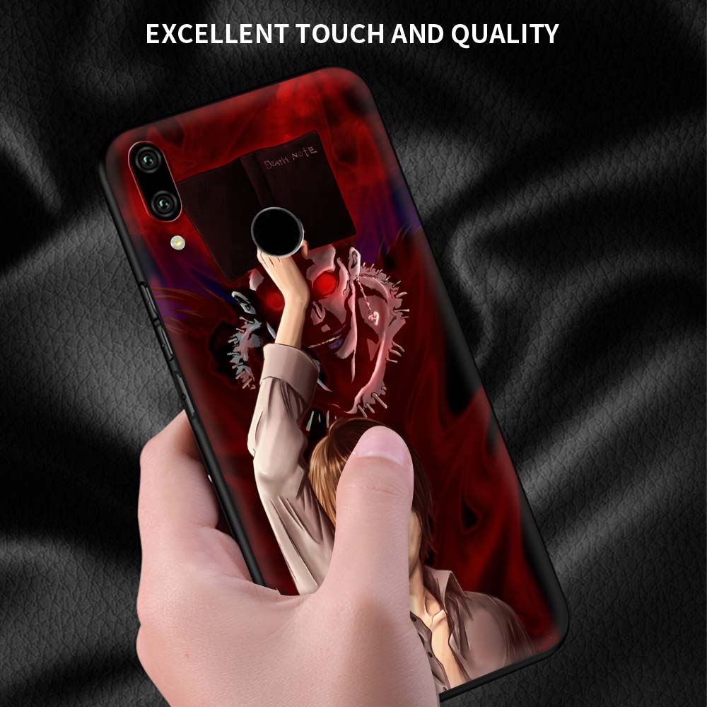 Manga Anime DN Death Note Ryuk Phone Case For Huawei P30 Lite P Smart Z 2019 2021 P40 Lite E P20 P10 Pro 2020 Black Shell Cover Manga Anime DN Death Note Ryuk Phone Case For Huawei P30 Lite P Smart Z 2019 2021 P40 Lite E P20 P10 Pro 2020 Black Shell Cover