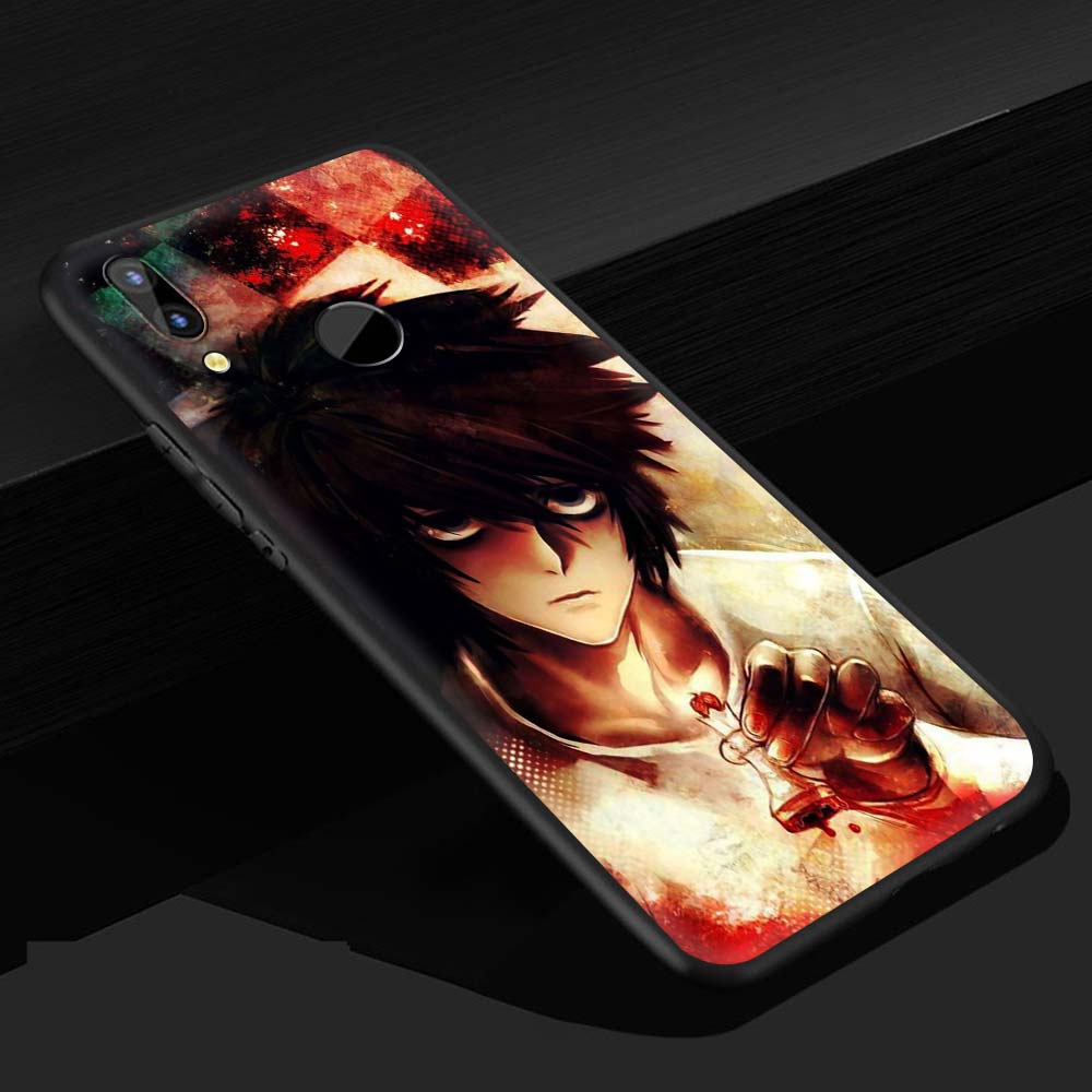 Manga Anime DN Death Note Ryuk Phone Case For Huawei P30 Lite P Smart Z 2019 2021 P40 Lite E P20 P10 Pro 2020 Black Shell Cover Manga Anime DN Death Note Ryuk Phone Case For Huawei P30 Lite P Smart Z 2019 2021 P40 Lite E P20 P10 Pro 2020 Black Shell Cover