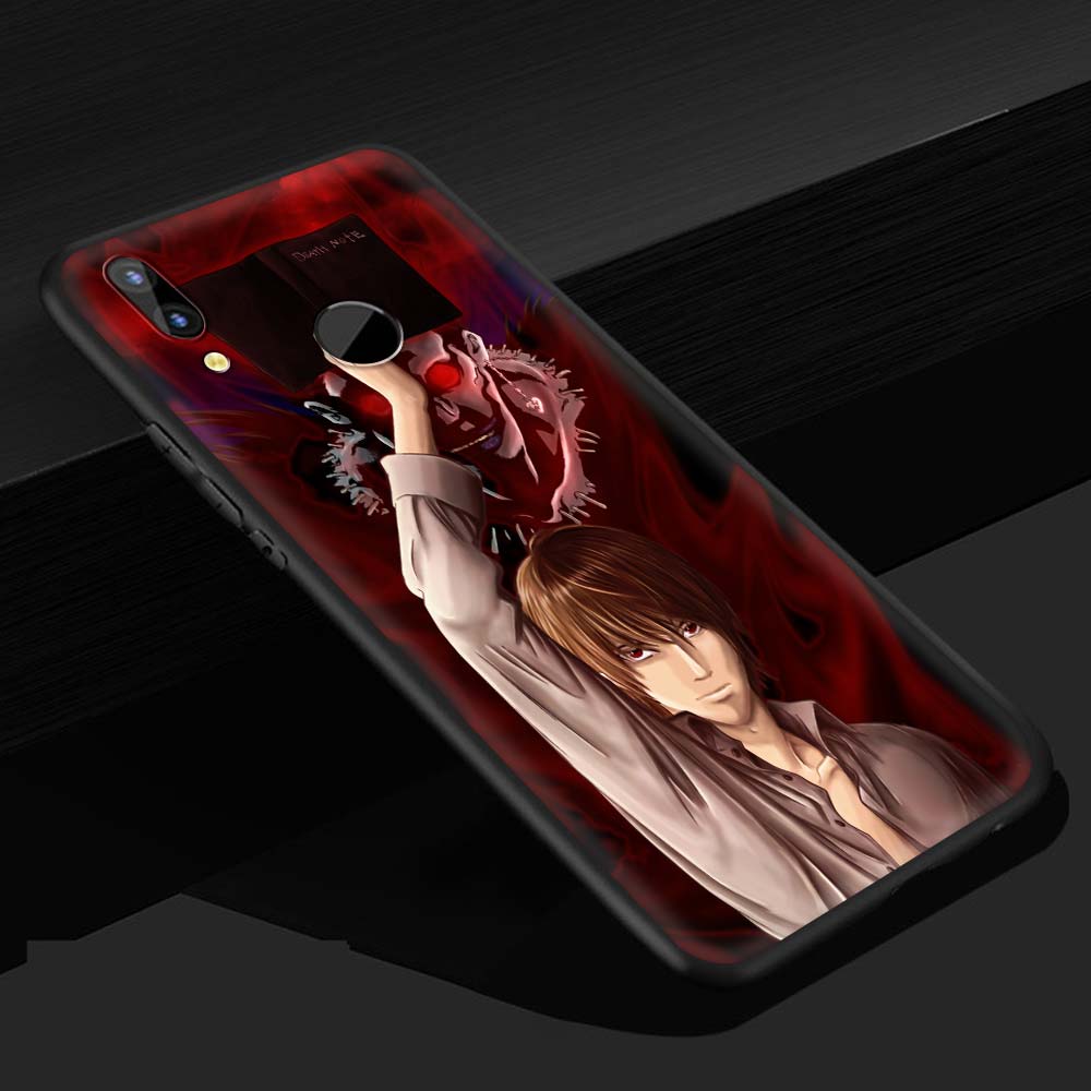 Manga Anime DN Death Note Ryuk Phone Case For Huawei P30 Lite P Smart Z 2019 2021 P40 Lite E P20 P10 Pro 2020 Black Shell Cover Manga Anime DN Death Note Ryuk Phone Case For Huawei P30 Lite P Smart Z 2019 2021 P40 Lite E P20 P10 Pro 2020 Black Shell Cover
