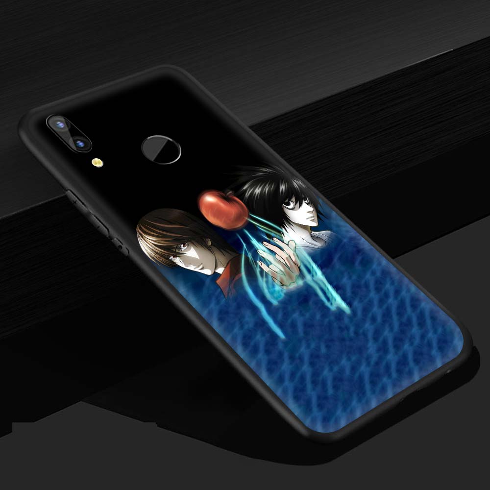Manga Anime DN Death Note Ryuk Phone Case For Huawei P30 Lite P Smart Z 2019 2021 P40 Lite E P20 P10 Pro 2020 Black Shell Cover Manga Anime DN Death Note Ryuk Phone Case For Huawei P30 Lite P Smart Z 2019 2021 P40 Lite E P20 P10 Pro 2020 Black Shell Cover