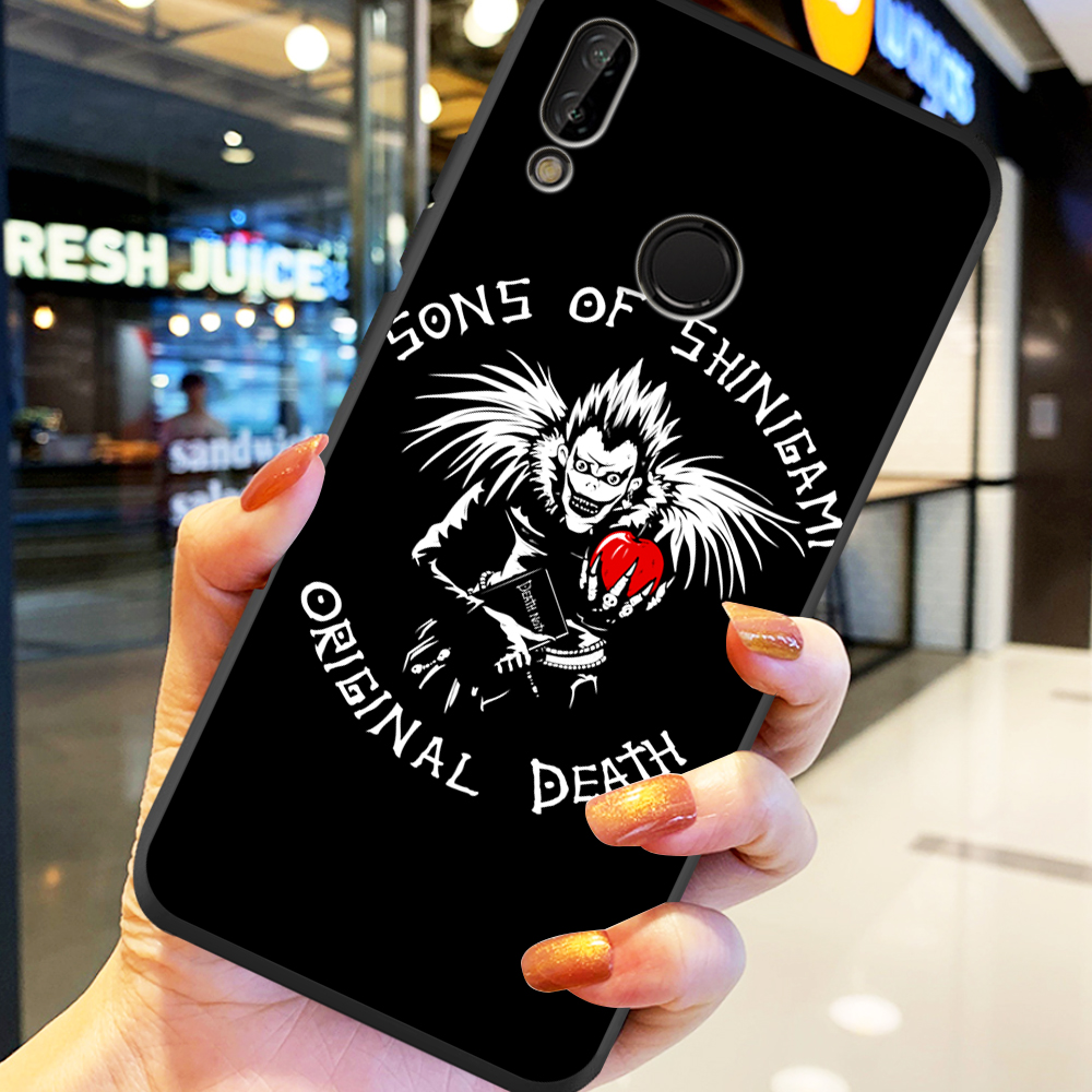 New Manga Anime DN Death Note Ryuk For Huawei P40 P30 P20 P10 P8 Lite 2017 Mate 30 20 10 Lite Pro phone casecover funda silicone New Manga Anime DN Death Note Ryuk For Huawei P40 P30 P20 P10 P8 Lite 2017 Mate 30 20 10 Lite Pro phone casecover funda silicone