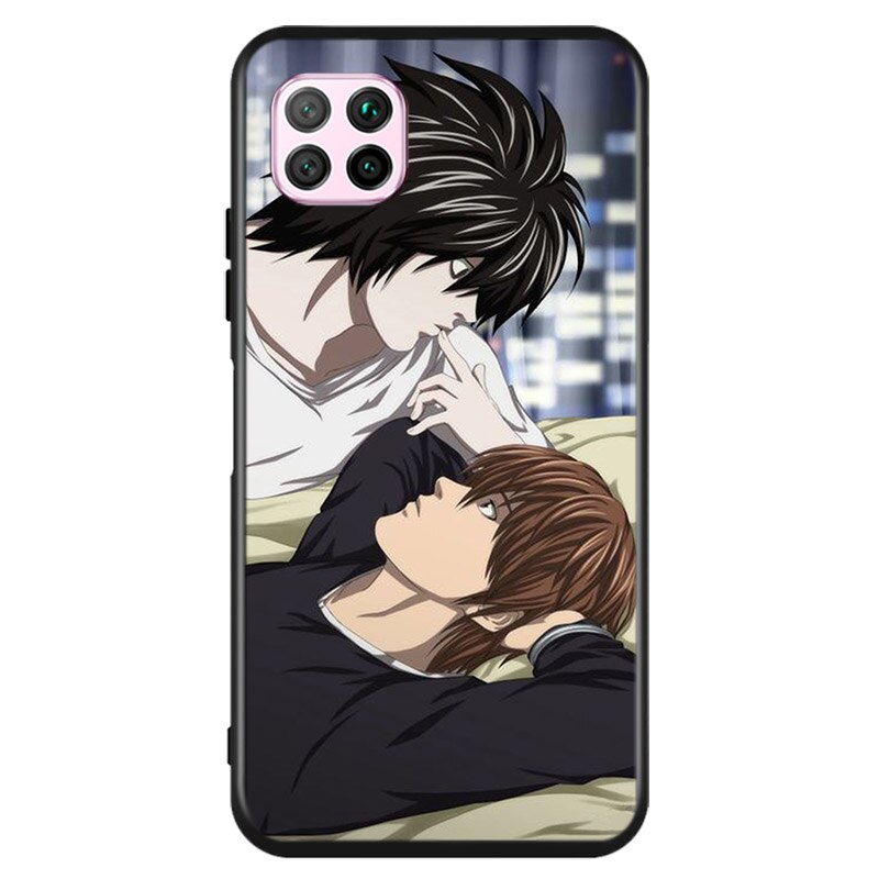 Anime DN Death Note Comic For Huawei Y9S Y6S Y8S Y9A Y7A Y8P Y7P Y5P Y6P Y7 Y6 Y5 Pro Prime 2020 2019 2018 Phone Case Cover