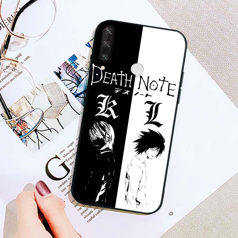 Anime DN Death Note Comic For Huawei Y9S Y6S Y8S Y9A Y7A Y8P Y7P Y5P Y6P Y7 Y6 Y5 Pro Prime 2020 2019 2018 Phone Case Cover