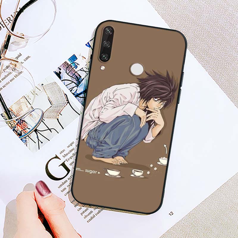 Anime DN Death Note Comic For Huawei Y9S Y6S Y8S Y9A Y7A Y8P Y7P Y5P Y6P Y7 Y6 Y5 Pro Prime 2020 2019 2018 Phone Case Cover