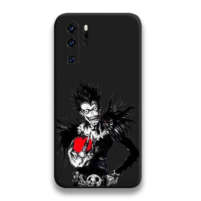 Manga Anime DN Death Note Ryuk Phone Case For Huawei P20 P30 P40 lite E Pro Mate 40 30 20 Pro P Smart 2020