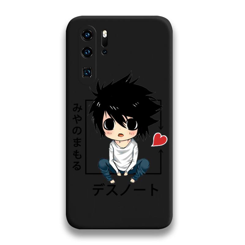 Manga Anime DN Death Note Ryuk Phone Case For Huawei P20 P30 P40 lite E Pro Mate 40 30 20 Pro P Smart 2020
