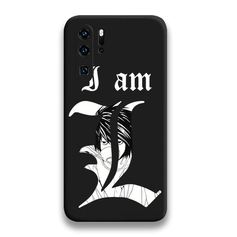 Manga Anime DN Death Note Ryuk Phone Case For Huawei P20 P30 P40 lite E Pro Mate 40 30 20 Pro P Smart 2020