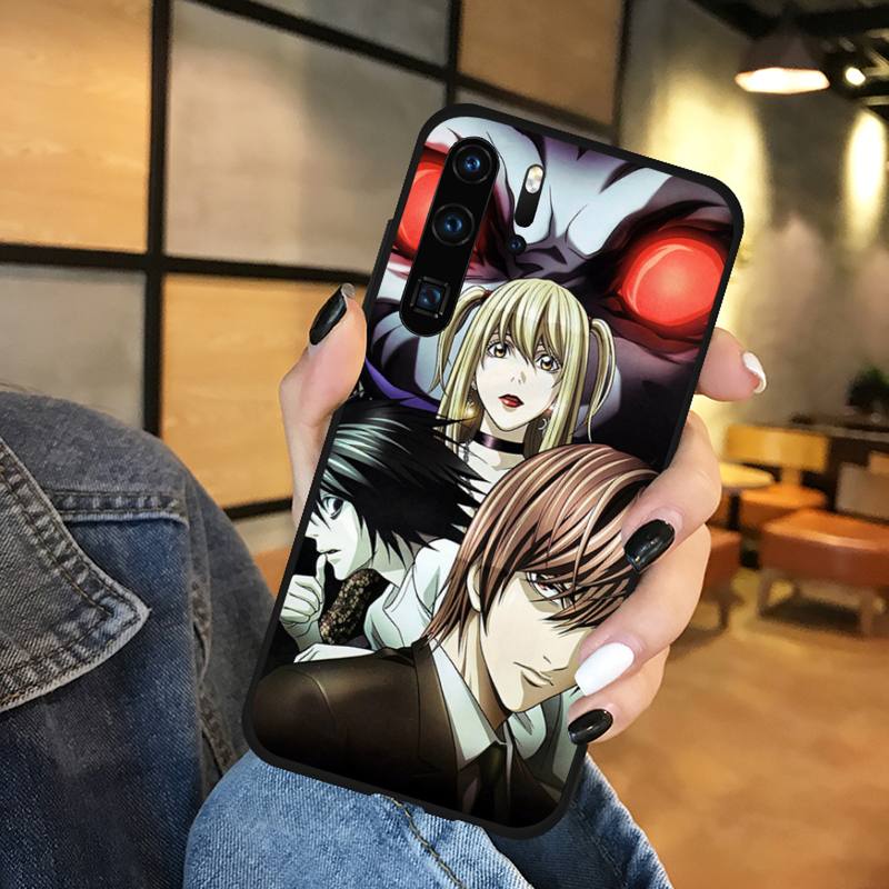 Manga Anime DN Death Note Ryuk Phone Case Funda For Huawei P9 P10 P20 P30 Lite 2016 2017 2019 plus pro P smart