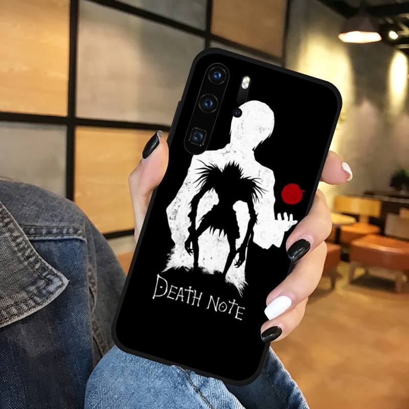 Manga Anime DN Death Note Ryuk Phone Case Funda For Huawei P9 P10 P20 P30 Lite 2016 2017 2019 plus pro P smart