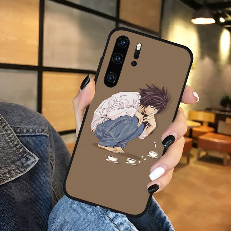 Manga Anime DN Death Note Ryuk Phone Case Funda For Huawei P9 P10 P20 P30 Lite 2016 2017 2019 plus pro P smart