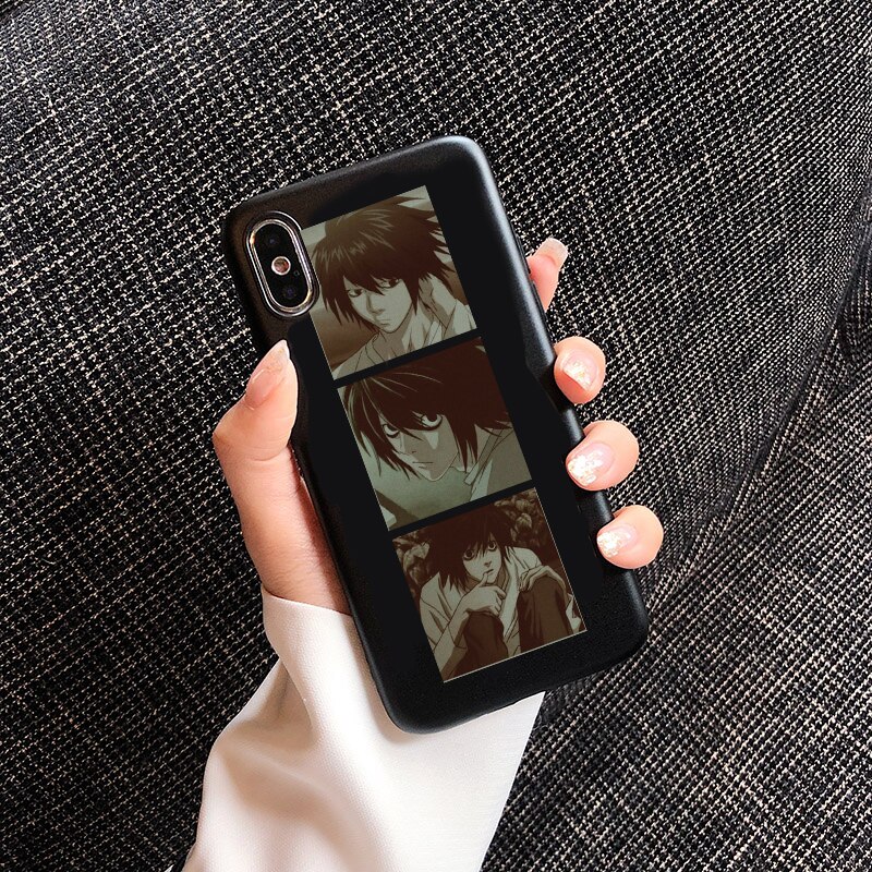 Anime DN Death Note Cases For Samsung Galaxy Quantum 2 A22 A72 A52 A32 S21 S20 FE S10e S10 Plus Ultra Lite A02 A50 A30S A71 A70 TPU