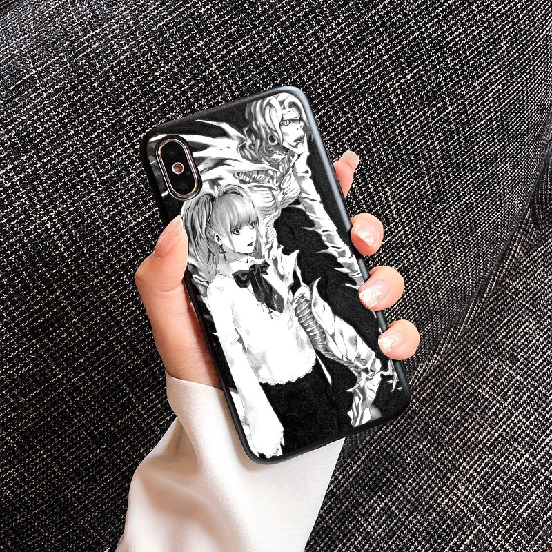Anime DN Death Note Cases For Samsung Galaxy Quantum 2 A22 A72 A52 A32 S21 S20 FE S10e S10 Plus Ultra Lite A02 A50 A30S A71 A70 TPU