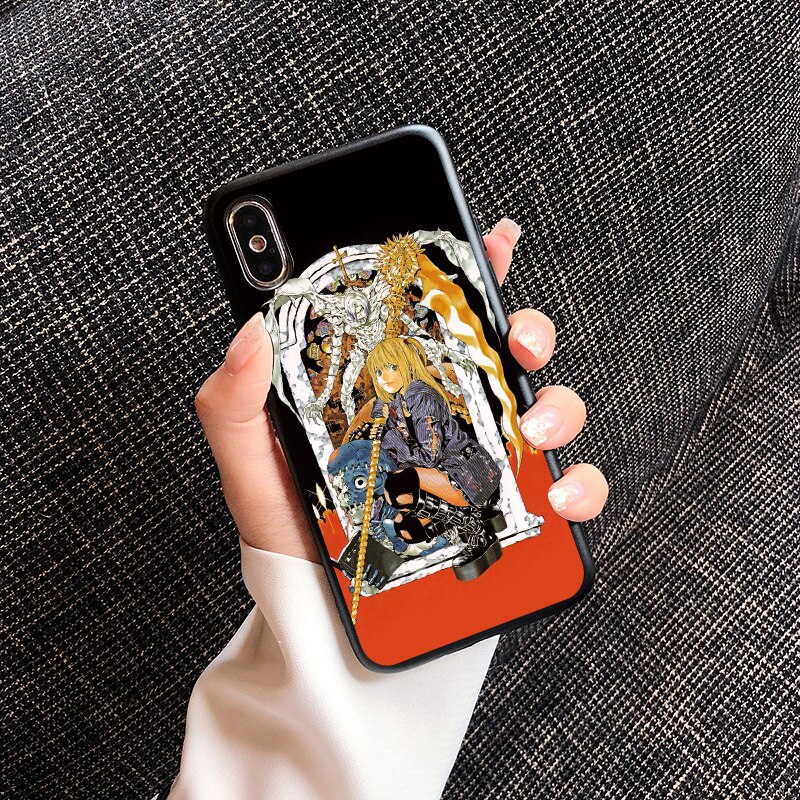 Anime DN Death Note Cases For Samsung Galaxy Quantum 2 A22 A72 A52 A32 S21 S20 FE S10e S10 Plus Ultra Lite A02 A50 A30S A71 A70 TPU
