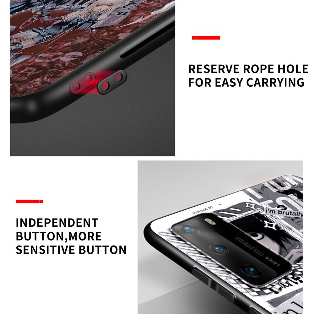 Anime DN Death Note Ryuk Silicone Phone Case For Huawei P20 P30 Lite P40 Pro P Smart Z 2021 Y6 Y7 Y9 2019 Y6p Y8p Cover Coque Funda