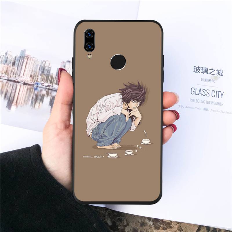 Manga Anime DN Death Note Phone Case For Huawei Honor 7C 7A 8X 8A 9 10 10i Lite 20 NOVA 3i 3e