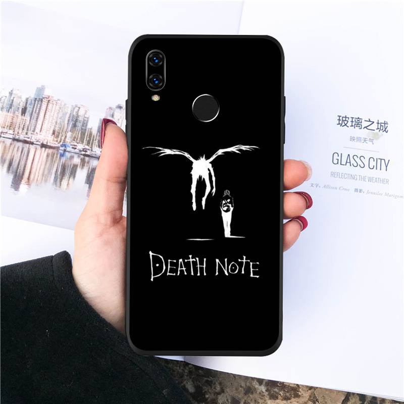 Manga Anime DN Death Note Phone Case For Huawei Honor 7C 7A 8X 8A 9 10 10i Lite 20 NOVA 3i 3e