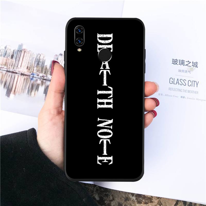 Manga Anime DN Death Note Phone Case For Huawei Honor 7C 7A 8X 8A 9 10 10i Lite 20 NOVA 3i 3e