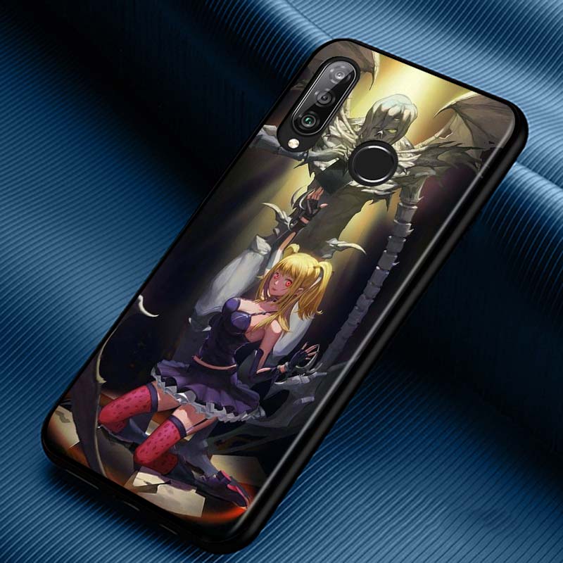 Anime DN Death Note Comic Silicone Phone Case for Huawei P30 P20 P40 Lite E Pro P Smart Z Plus 2019 P10 P9 Lite Black Cover Anime DN Death Note Comic Silicone Phone Case for Huawei P30 P20 P40 Lite E Pro P Smart Z Plus 2019 P10 P9 Lite Black Cover