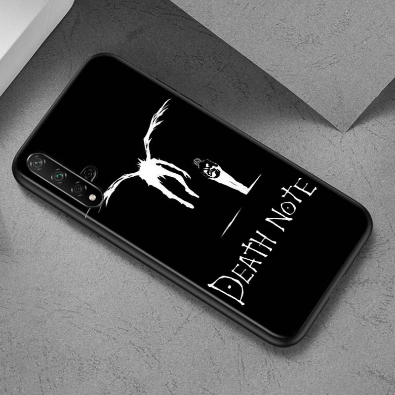 Anime DN Death Note Ruyk for Huawei Honor 30i 30S 20E 20i 20S View 20 V20 10X 10i 10 Lite Pro Plus 5G Phone Case