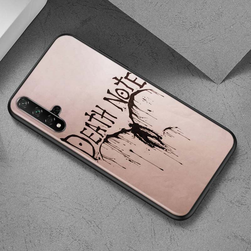 Anime DN Death Note Ruyk for Huawei Honor 30i 30S 20E 20i 20S View 20 V20 10X 10i 10 Lite Pro Plus 5G Phone Case