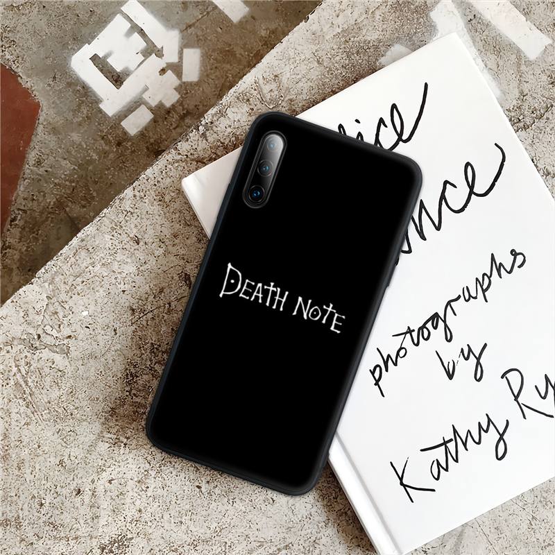 Manga Anime DN Death Note Silicone Mobile Phone Case For Huawei Y6 Y7 Y9 Prime 2019 Y9s Mate 40 20 10 Pro Lite Nova 5t Cover Manga Anime DN Death Note Silicone Mobile Phone Case For Huawei Y6 Y7 Y9 Prime 2019 Y9s Mate 40 20 10 Pro Lite Nova 5t Cover